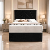 Klawford San Diego Divan Bed - Black