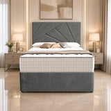 Klawford San Diego Divan Bed - Grey