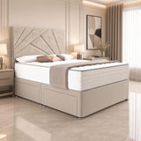 Klawford San Diego Divan Bed - Cream