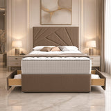 Klawford San Diego Divan Bed - Brown