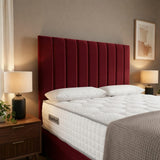 Panel Divan Bed - Red