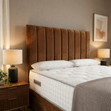 Panel Divan Bed - Brown