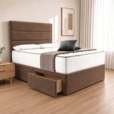 Klawford Athens Divan Bed - Brown