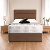Klawford Athens Divan Bed - Brown