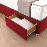 Klawford Athens Divan Bed - Red