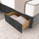 Klawford San Diego Divan Bed - Grey