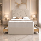 Klawford San Diego Divan Bed - Cream