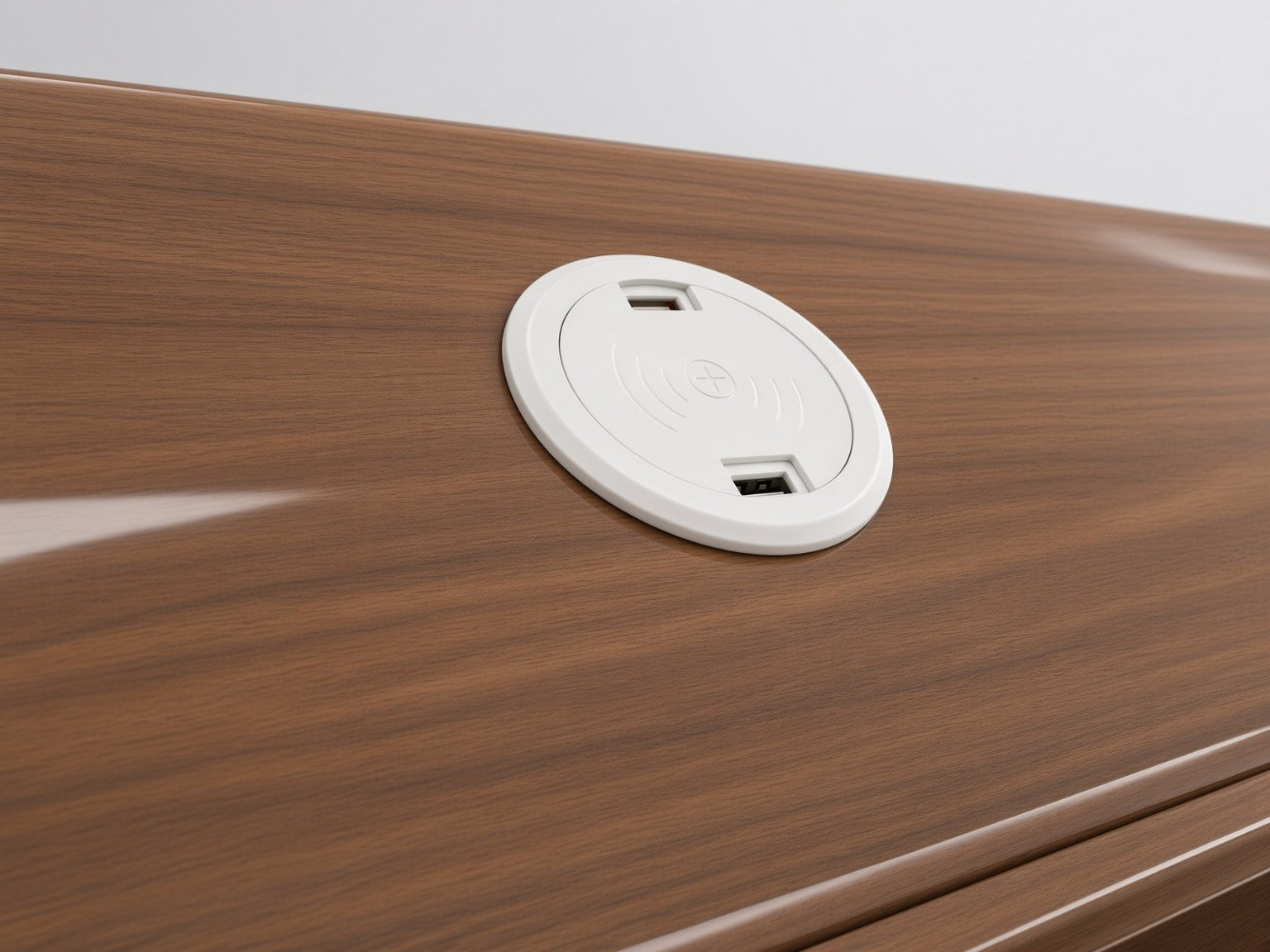 Rugby High Gloss Smart Ottoman Storage Bed in Walnut